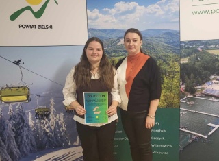 Sukces Magdaleny Świerkot  w Powiatowym Konkursie Ekologicznym „Człowiek a środowisko”